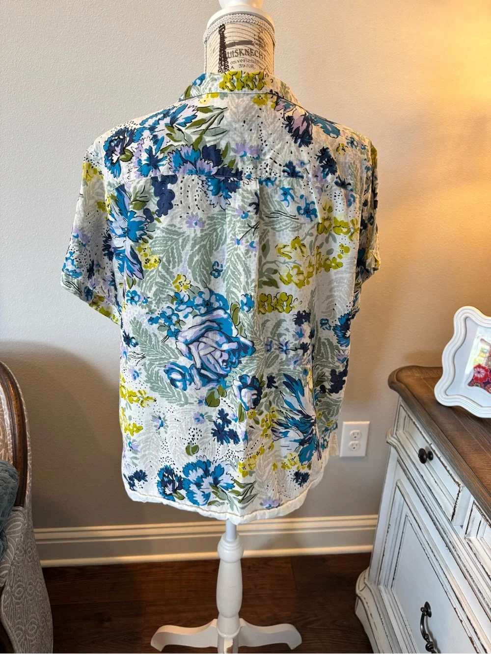Anthropology Linen Top